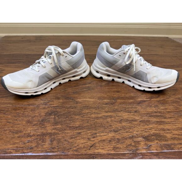 ON RUNNING ON CLOUD Cloudrunner White Frost CloudTec Cushioning, Supportive Sz 7 - Picture 4 of 9